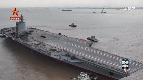 国产航母外国人反应视频,惊叹与赞叹交织