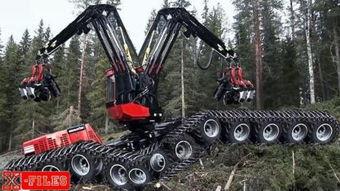 国产小型伐木机械视频,高效便捷的林业助手